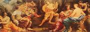 Simon Vouet Apollo and the Muses oil painting